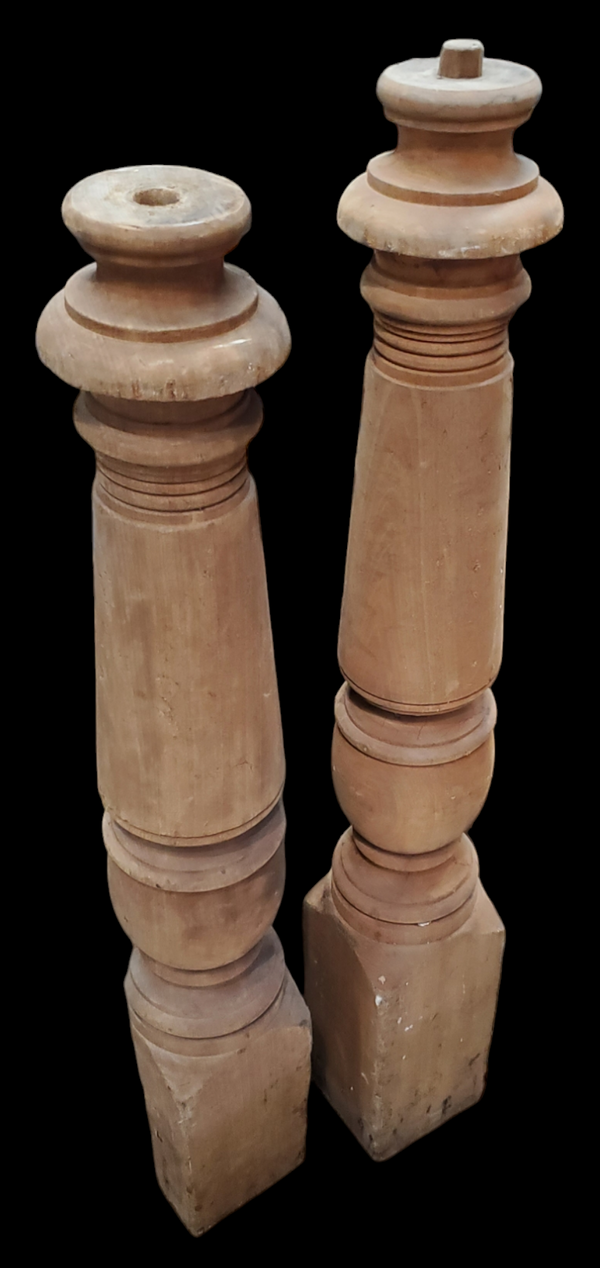 Pair of Newel Posts *GAM0203