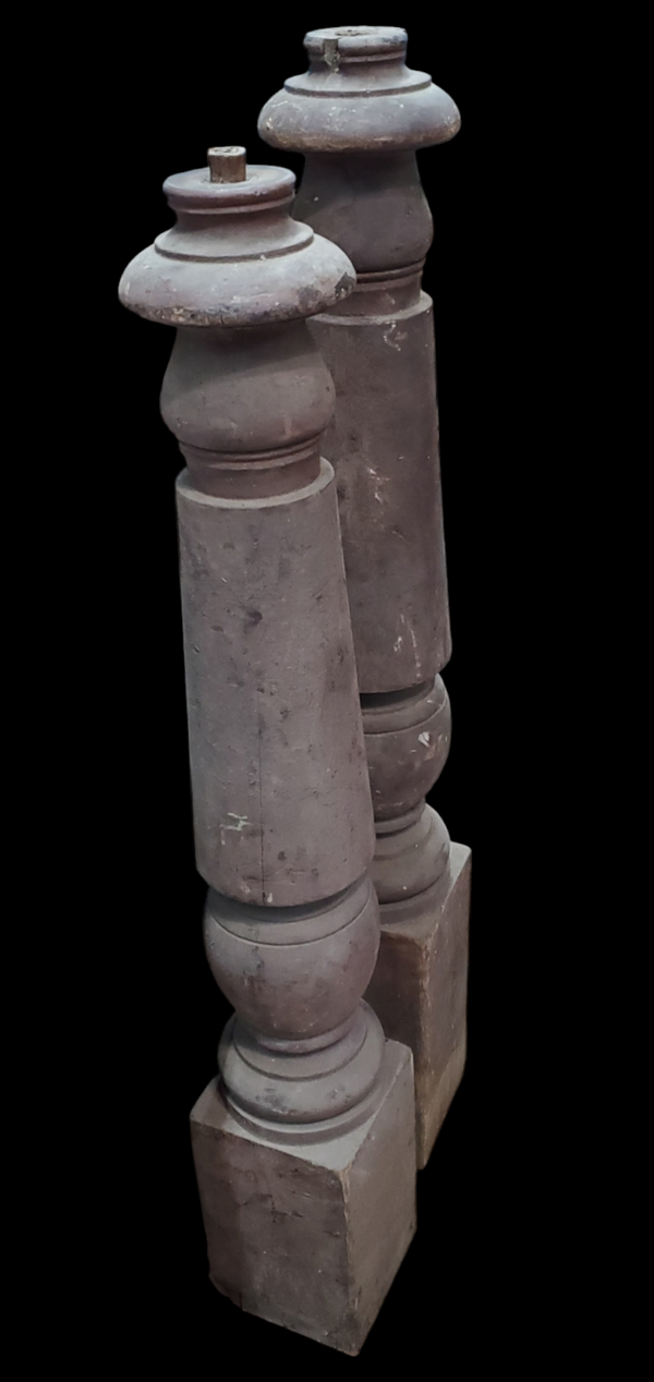 Pair of Newel Posts *GAM0211