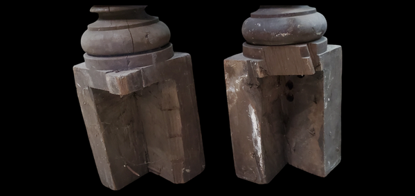 Pair of Newel Posts *GAM0212