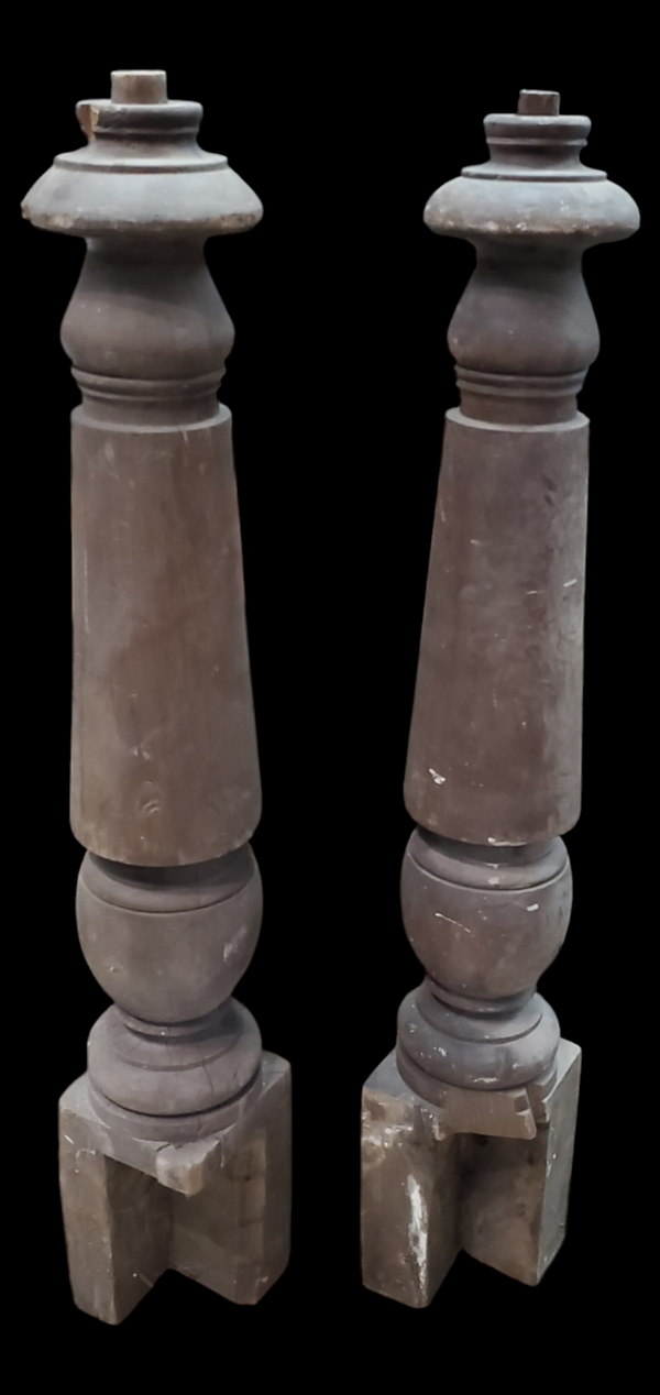 Pair of Newel Posts *GAM0212