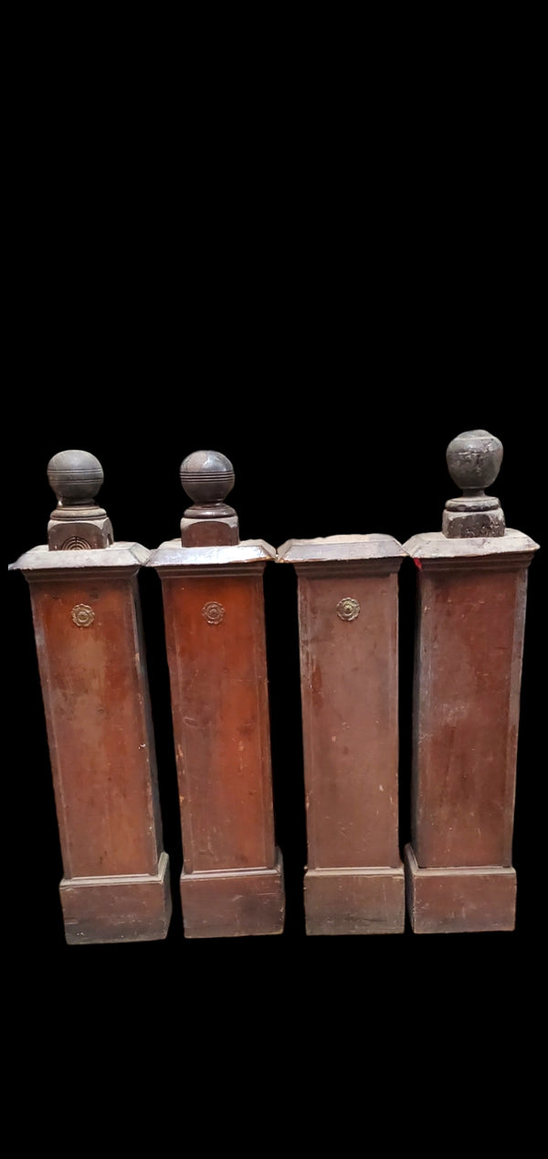 Set of 4 Newel Posts GAM0276