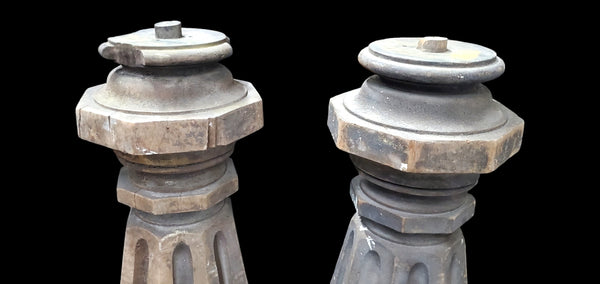 Pair of Massive Newel Posts GAM0238