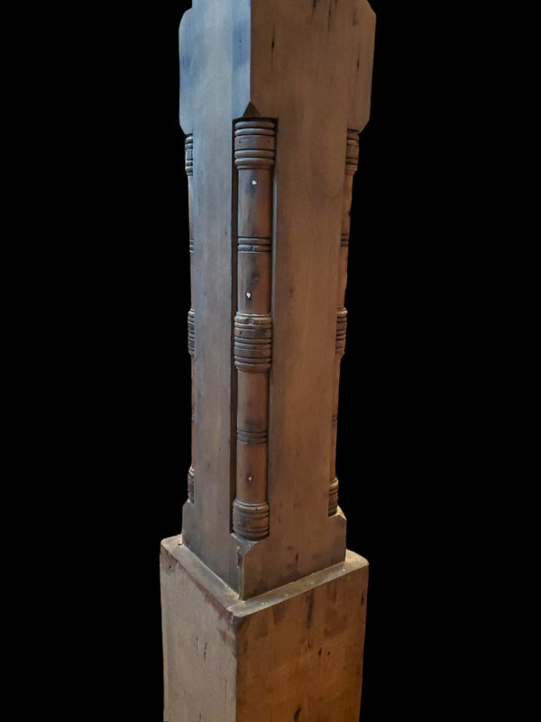 Walnut Newel Post GAM0246