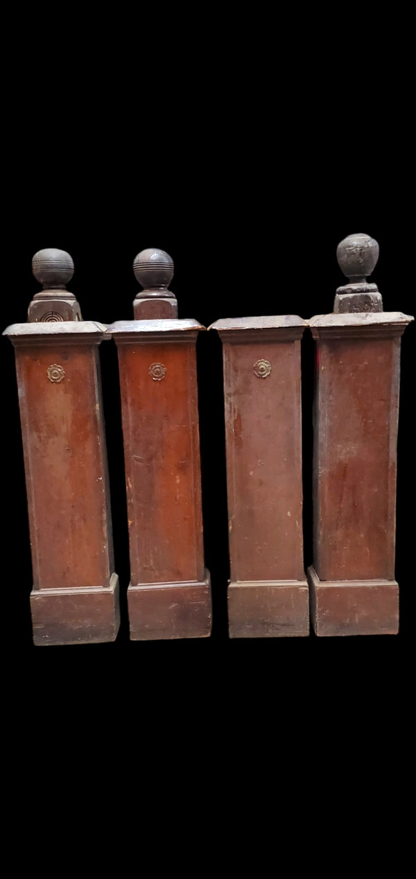Set of 4 Newel Posts GAM0276