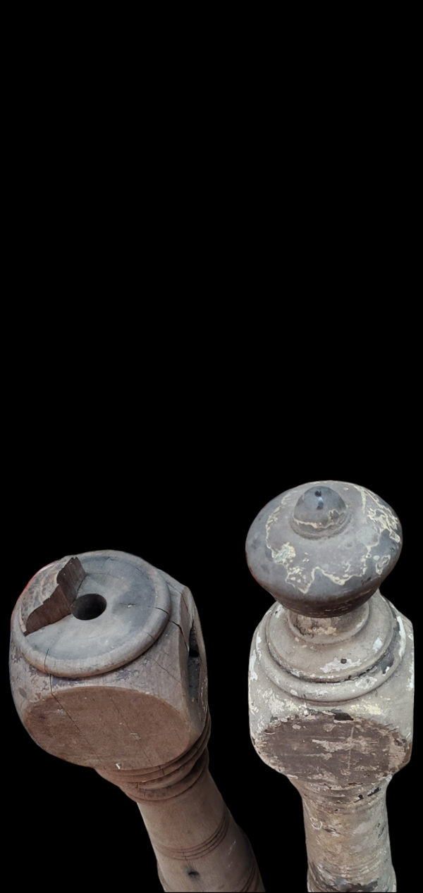 Pair of Newel Posts *GAM0201