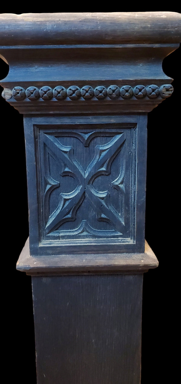 Quatrefoil Newel Post GAM0250
