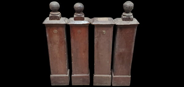 Set of 4 Newel Posts GAM0276