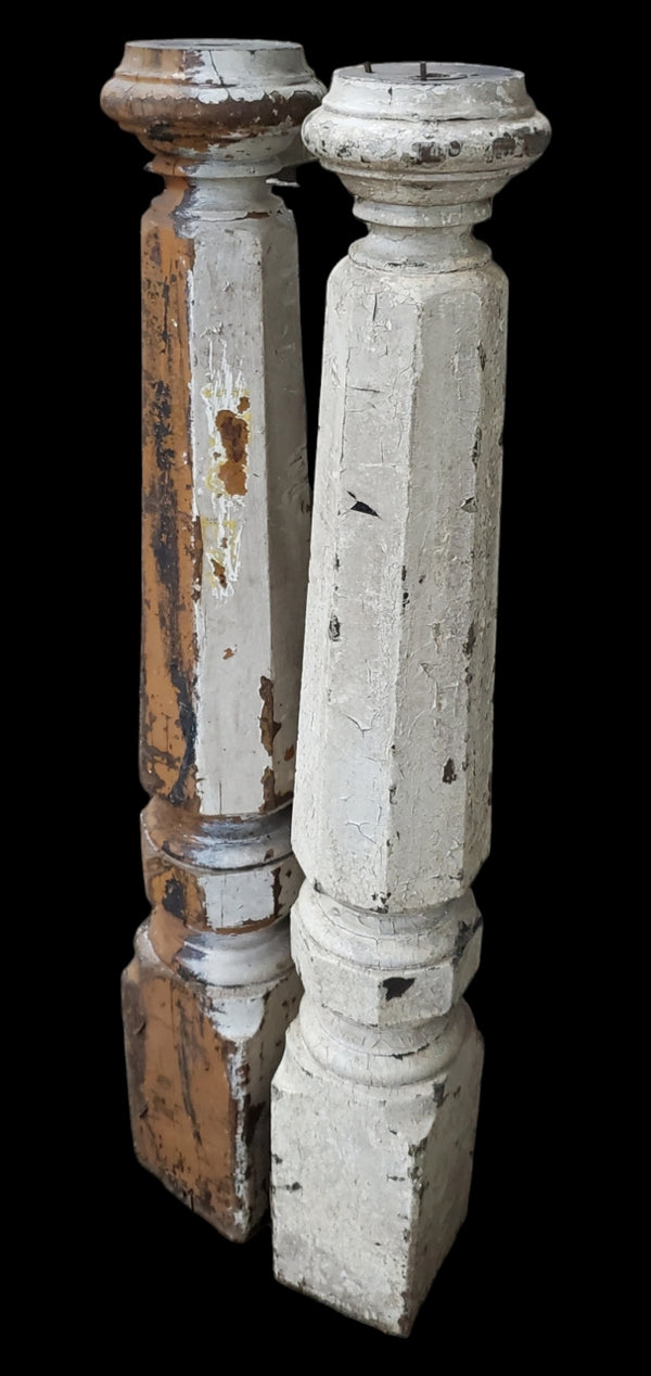 Pair of Octogon Newel Posts GAM0229