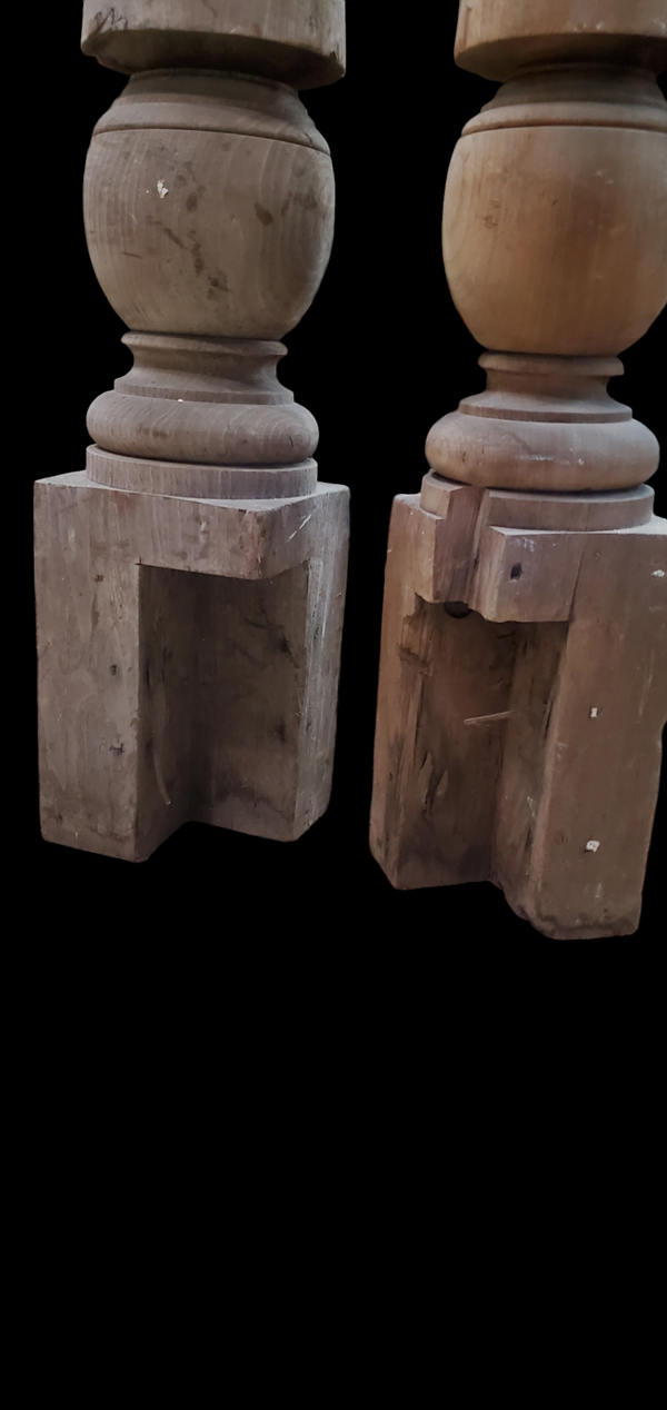 Pair of Newel Posts *GAM0207