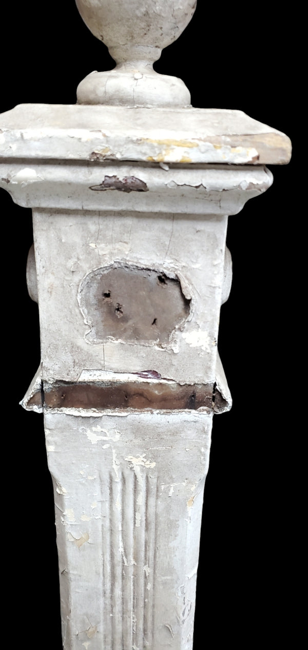 Raised Bullseye Newel Post GAM0274