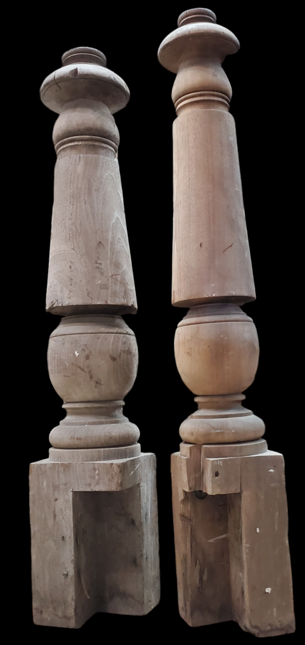 Pair of Newel Posts *GAM0207