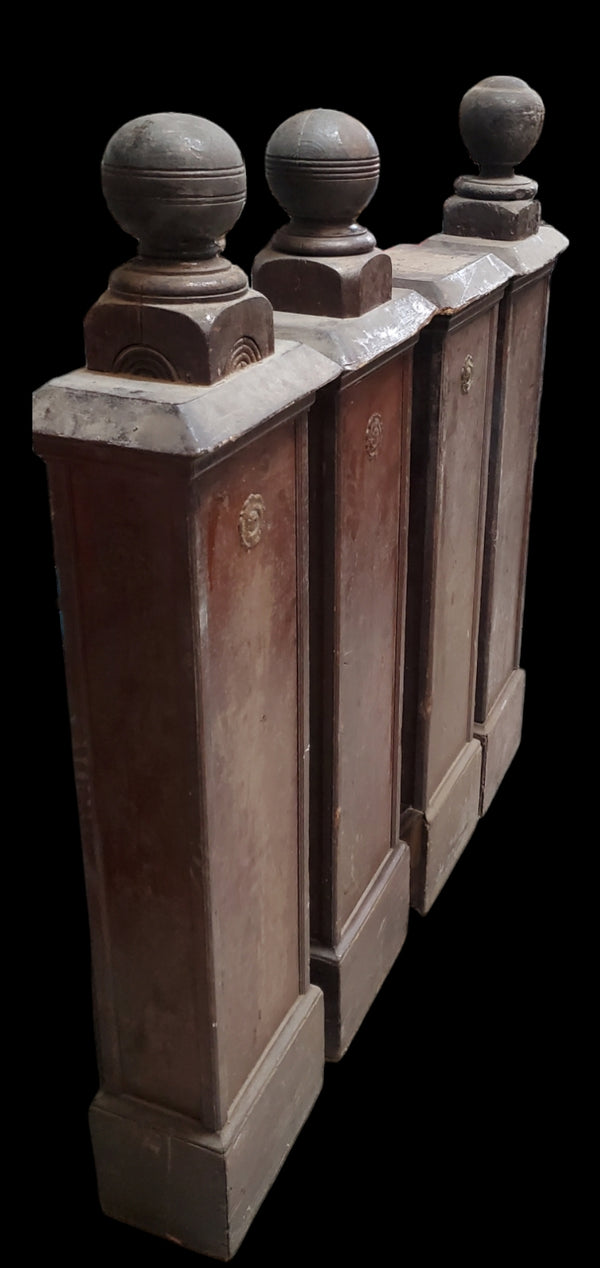 Set of 4 Newel Posts GAM0276