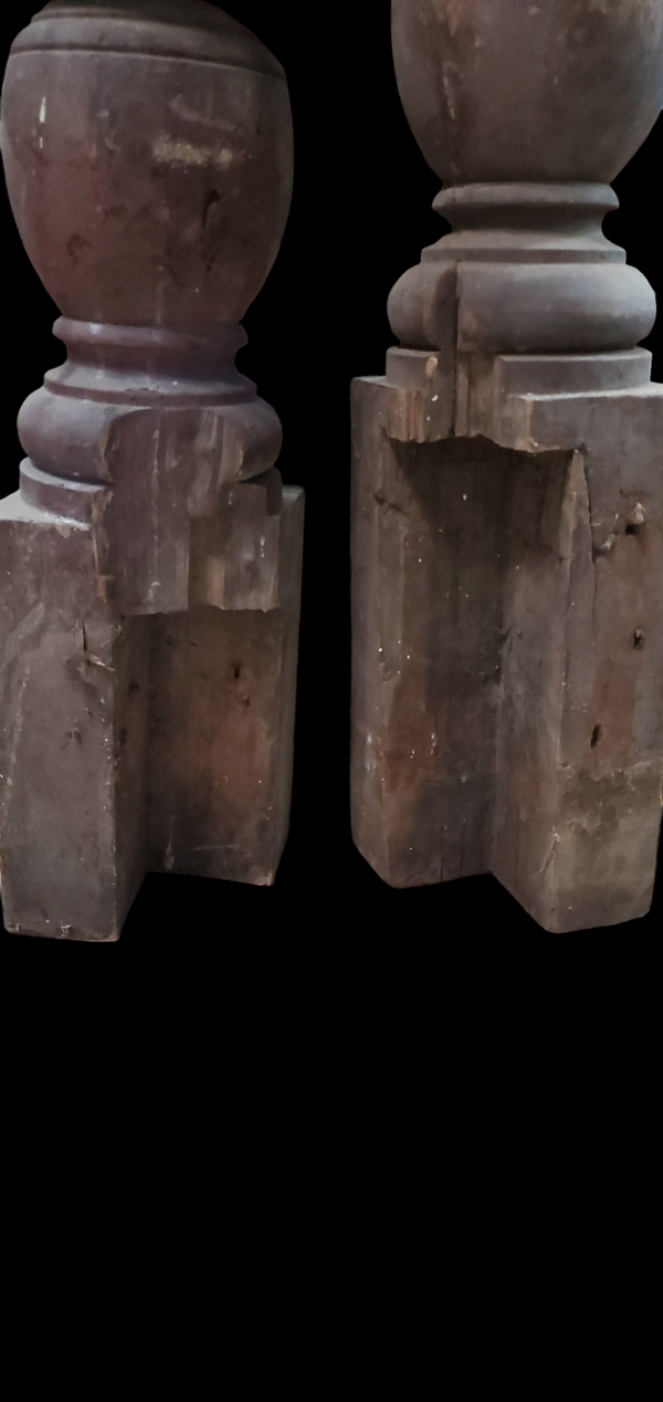 Pair of Newel Posts *GAM0211