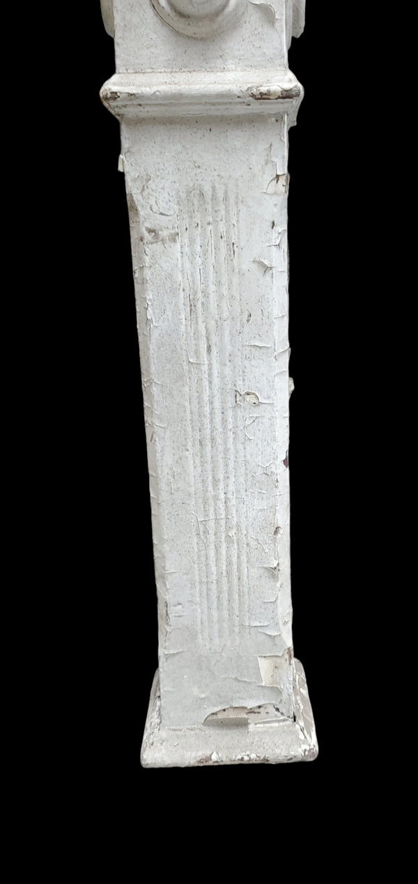 Raised Bullseye Newel Post GAM0274