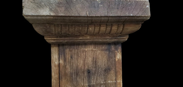 Set of 3 Craftsman Style Through Floor Newel Posts GAM0294