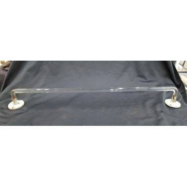 Wide Acrylic Towel Bar & Brackets