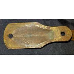 Large Solid Brass C.V. Hill & Co Door Pull #GA268