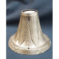 Restored Art Nouveau Solid Brass Flush Mount Light Fixture #GA2160