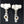 Load image into Gallery viewer, Pair of Large Porcelain & Chrome Hot & Cold Faucet Knobs #GA183