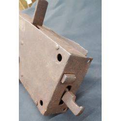 Primitive Iron Lock with Lever #GA4172