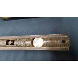 Set of Brass Eastlake Pocket Door Locks with Round Pulls #GA223
