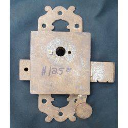 Cast Iron Primitive Decorative Lock #GA4163