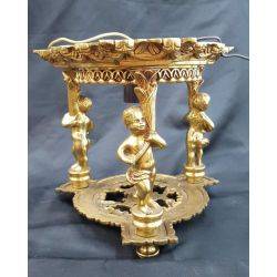 Ornate Solid Brass Cherub Design Ceiling Fixture #GA4073