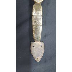 Gothic Style Door Handle Pull Plate with Thumb Latch #GA1092