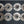 Load image into Gallery viewer, Set of 8 Victorian Eastlake Round Brass Door Knob Rosettes #GA1109