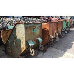 Large 4 Wheeled Industrial Bin Carts