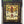 Load image into Gallery viewer, Large Multi Colored Stained Glass Window with Flaming Torch and Ribbon Design in Wood Frame #GA1159