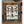 Load image into Gallery viewer, Large Multi Colored Stained Glass Window with Flaming Torch and Ribbon Design in Wood Frame #GA1159
