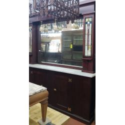 Restored 1920's Art Deco Back Bar #backbar