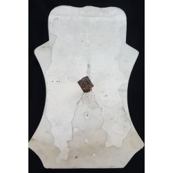 Antique White Italian Carrara Marble Fireplace Mantel Keystone #GA2009