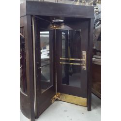 1800's Van Kannel Revolving Door from Norristown Herald of Pennsylvania #GA1176