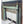 Load image into Gallery viewer, Huge Wooden Fireplace Mantel with Green Paint Patina #GA2032