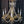 Load image into Gallery viewer, Restored Early Dury Bronze Electrified 6 Light Crystal Prism Chandelier #GA2198