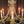 Load image into Gallery viewer, Restored Early Dury Bronze Electrified 6 Light Crystal Prism Chandelier #GA2198