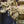 Load image into Gallery viewer, Restored Early Dury Bronze Electrified 6 Light Crystal Prism Chandelier #GA2198