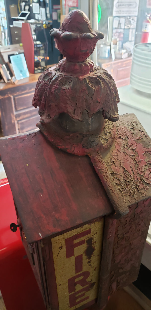 Restored Gamewell N.Y. Fire Alarm Telegraph Co. Station Box on Pole #GA2197