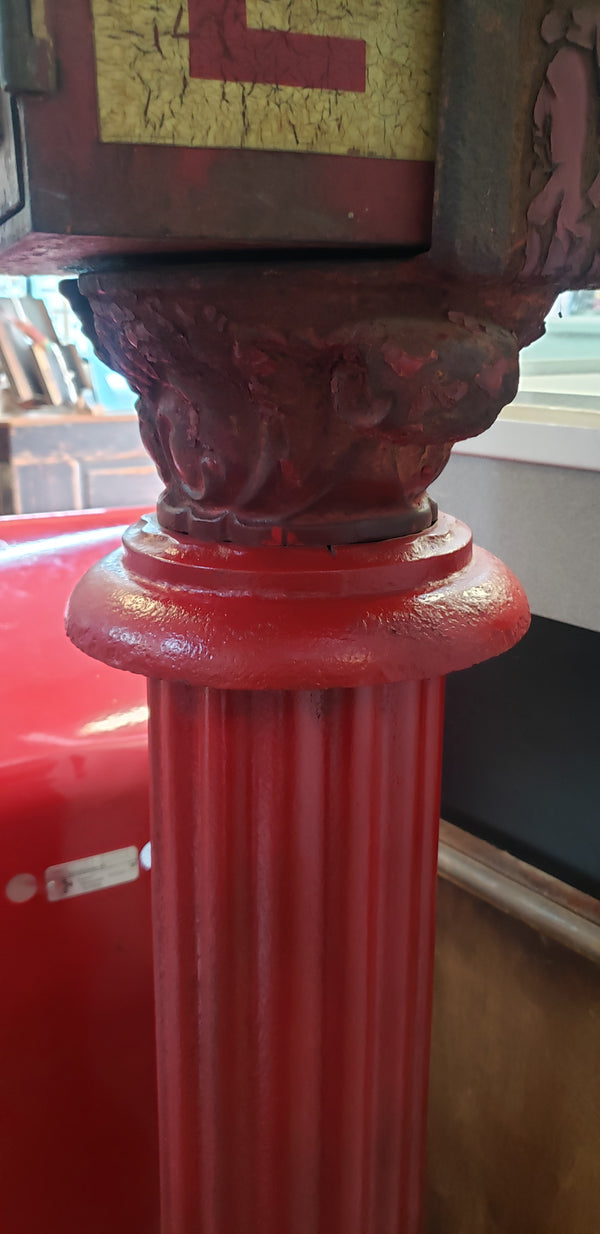 Restored Gamewell N.Y. Fire Alarm Telegraph Co. Station Box on Pole #GA2197
