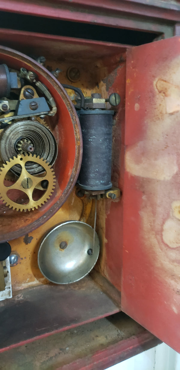 Restored Gamewell N.Y. Fire Alarm Telegraph Co. Station Box on Pole #GA2197