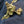 Load image into Gallery viewer, Pair of ornate brass furniture feet #GA-M04
