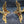 Load image into Gallery viewer, Pair of ornate brass furniture feet #GA-M04