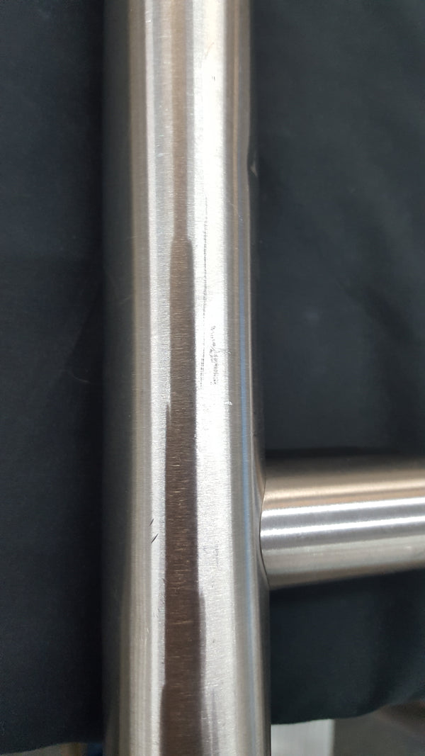 4 Pairs of Large Brushed Aluminum Door Push / Pull Bars #GA2206