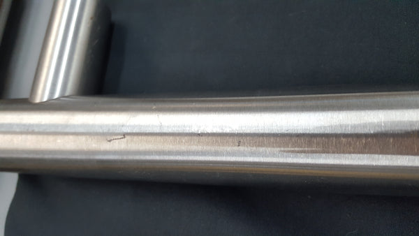 4 Pairs of Large Brushed Aluminum Door Push / Pull Bars #GA2206