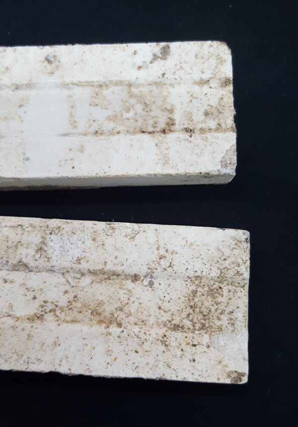 Lot of 35 Reclaimed Multi Colored Ceramic Fireplace Tiles GA2220