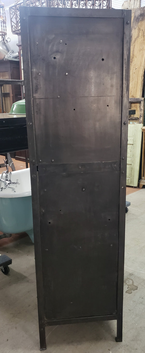 Turn of the Century Shop Made Riveted Tool Cabinet #GA2227