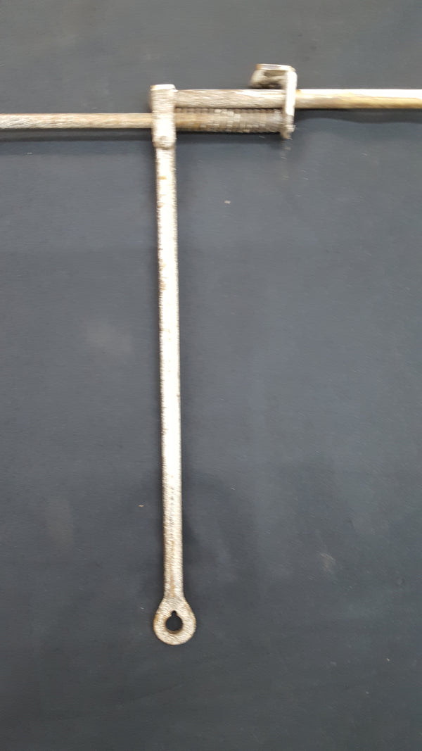 Antique Brass Transom Window Operator Hardware #GA2257