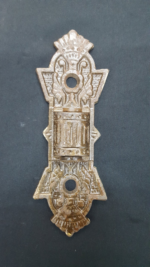 Victorian Cast Iron Oil Lamp Sconce with Wall Bracket #GA2258